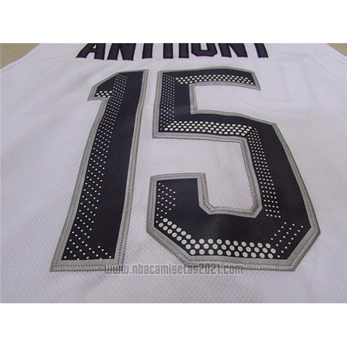Camiseta USA 2016 Carmelo Anthony #15 Blanco